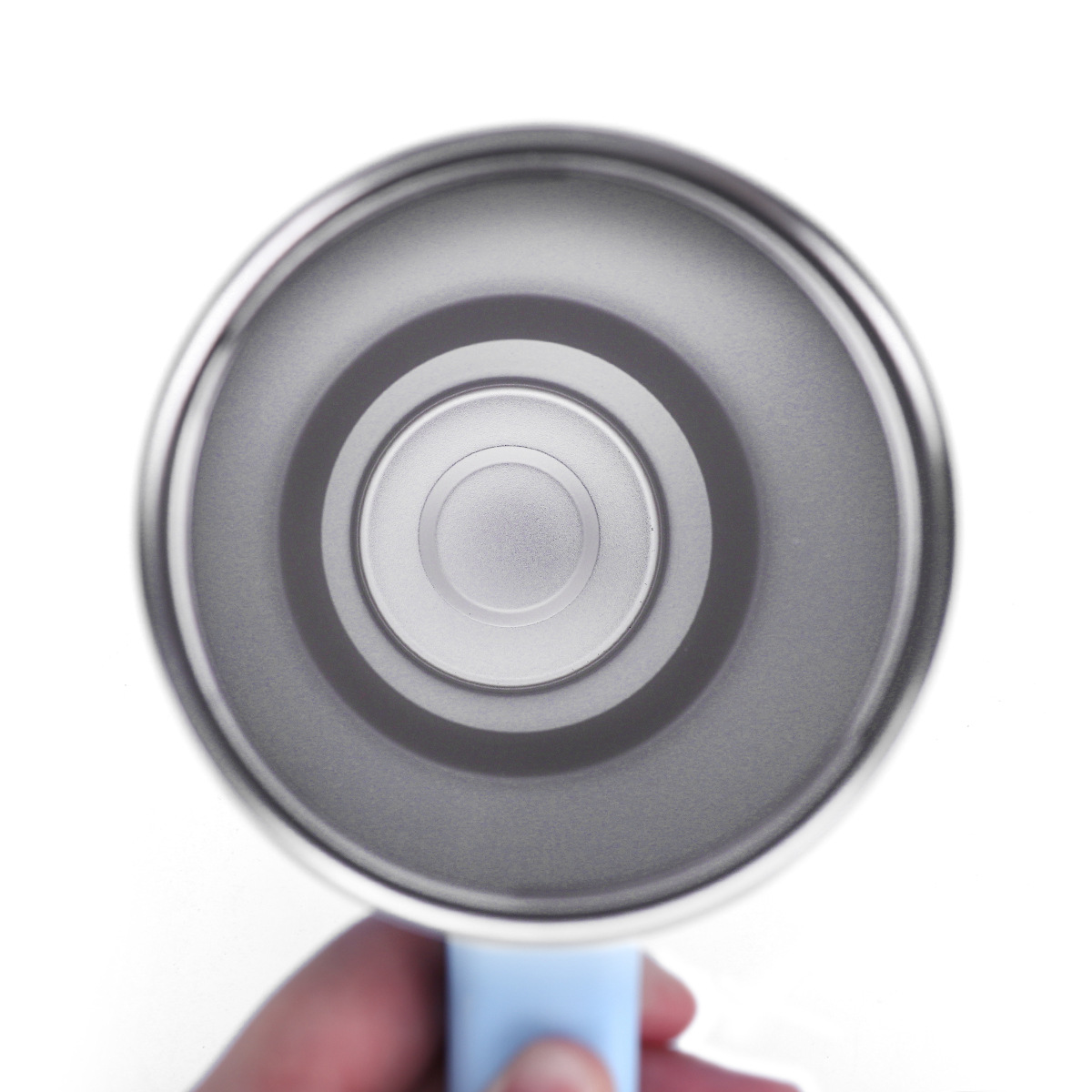 Insulated Stainless Steel Tumbler with Straw and Carry Handle - Image 4