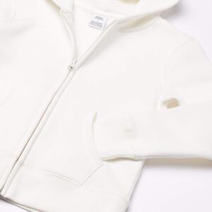 Girls Toddler Fleece Zip Up Hoodie Sweatshirt - Image 3