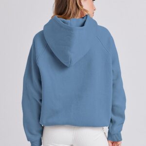 Women Oversized Fleece Long Sleeve Pullover Sweatshirt - Image 5